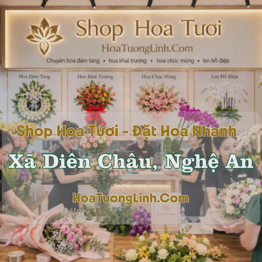 Tiệm Hoa Xã Diễn Châu, Nghệ An - Chọn Theo Dịp