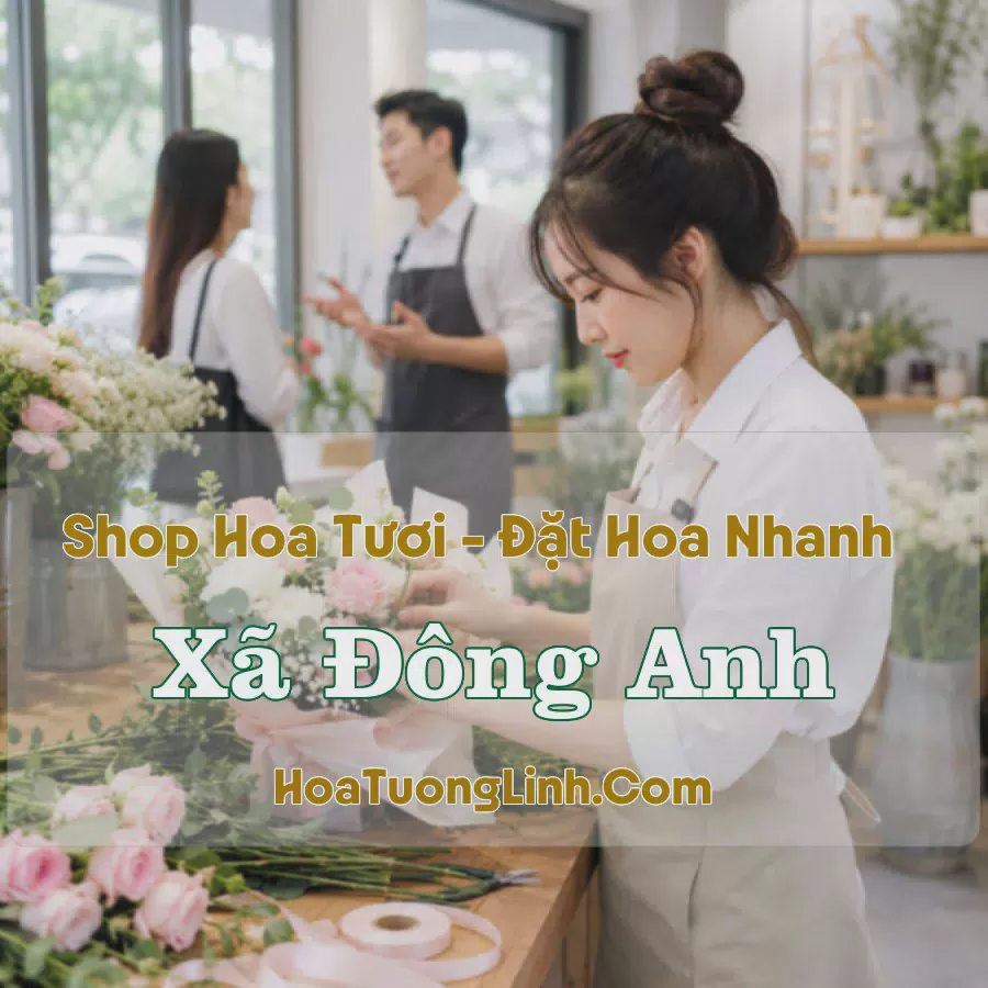 Shop Hoa Tươi Xã Đông Anh, Hà Nội - Giao Tận Nơi