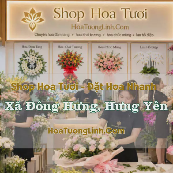 Đặt Hoa Online Xã Đông Hưng, Hưng Yên - Tư Vấn Mức Chi