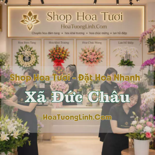 Tiệm Hoa Tươi Xã Đức Châu, Nghệ An - Đặt Hoa Online