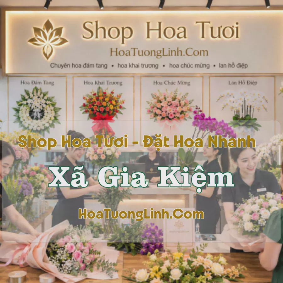 Tiệm Hoa Xã Gia Kiệm, Đồng Nai - Chọn Theo Dịp