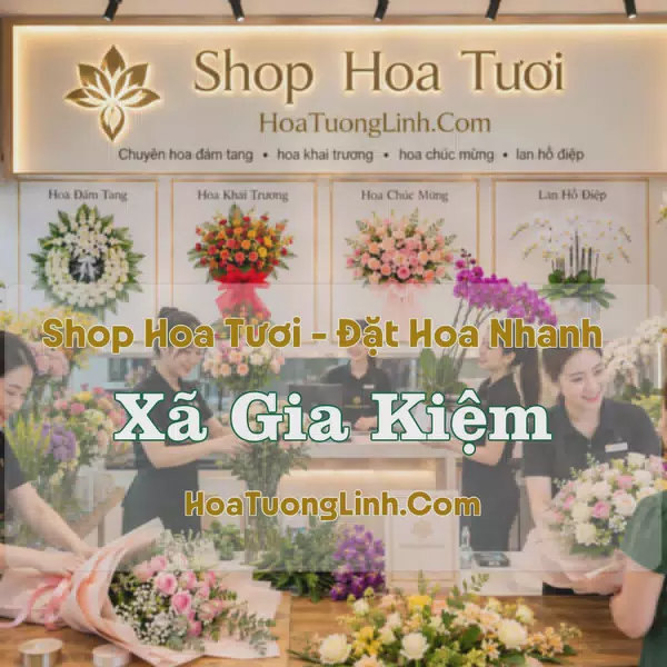 Tiệm Hoa Xã Gia Kiệm, Đồng Nai - Chọn Theo Dịp