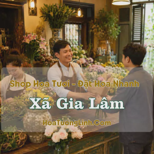 Tiệm Hoa Xã Gia Lâm, Hà Nội - Giao Nhanh