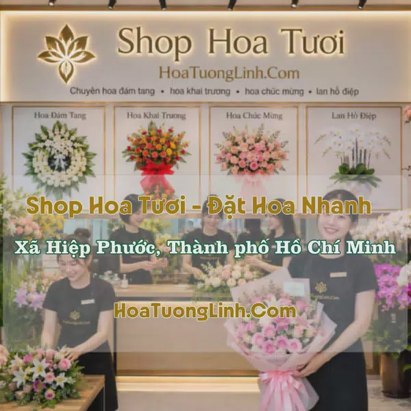 Giao Hoa Tươi Xã Hiệp Phước, TP.HCM - Liên Hệ Chọn Mẫu
