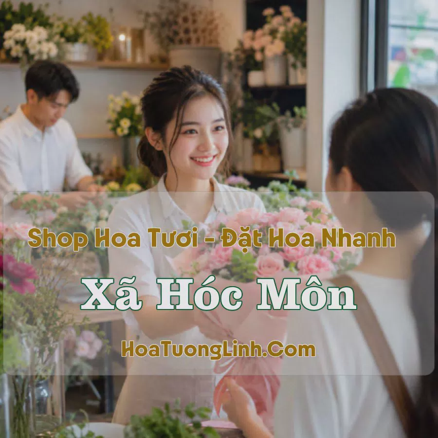 Tiệm Hoa Xã Hóc Môn, TP.HCM - Giao Nhanh