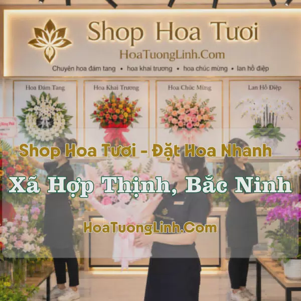 Tiệm Hoa Tươi Xã Hợp Thịnh, Bắc Ninh - Đặt Hoa Online