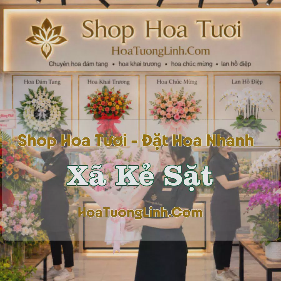 Cửa Hàng Hoa Tươi Xã Kẻ Sặt, Hải Phòng - Tư Vấn Chọn Mẫu