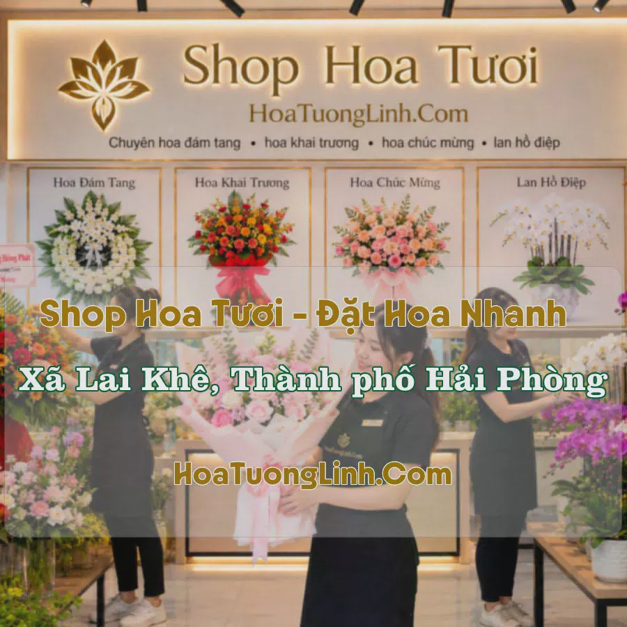 Shop Hoa Tươi Xã Lai Khê, Hải Phòng - Giao Tận Nơi