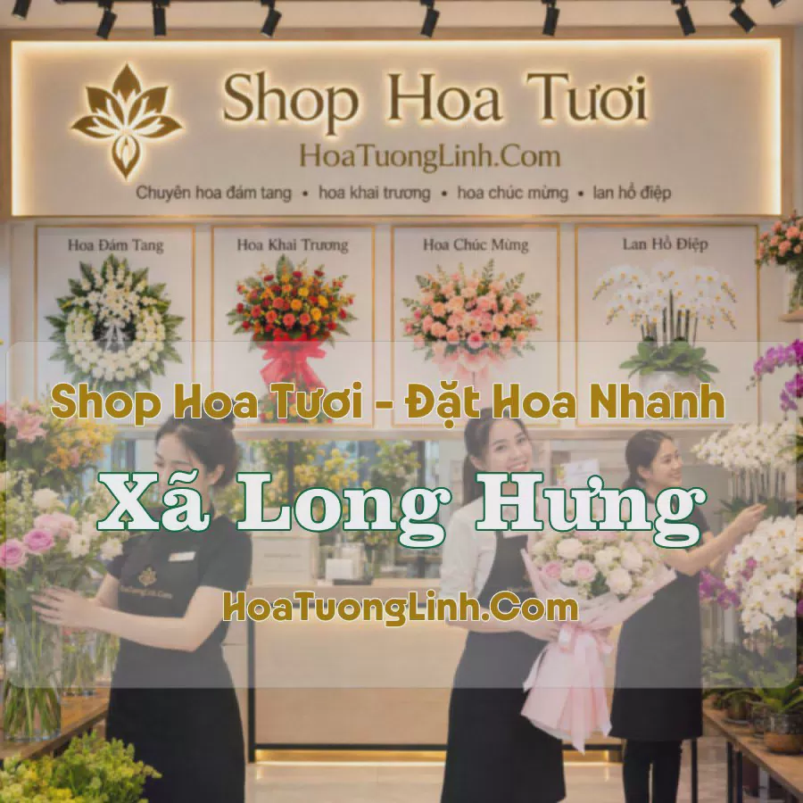 Giao Hoa Tươi Xã Long Hưng, Hưng Yên - Liên Hệ Chọn Mẫu