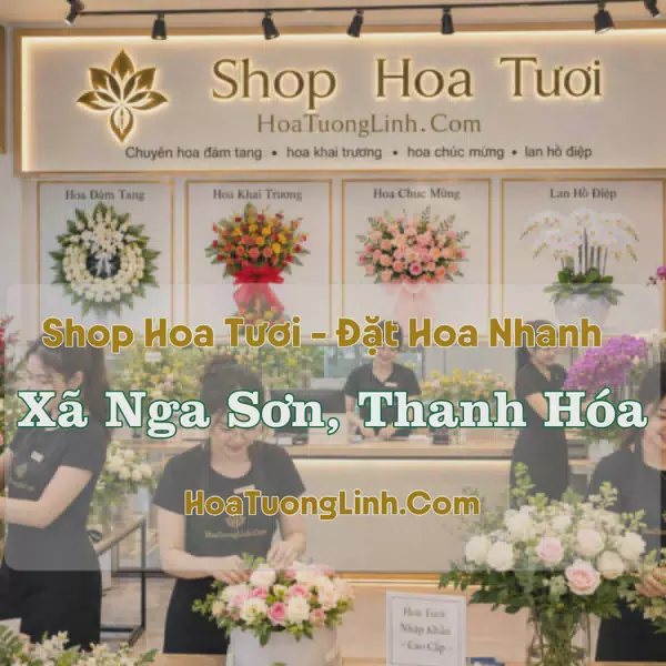 Cửa Hàng Hoa Tươi Xã Nga Sơn, Thanh Hóa - Tư Vấn Chọn Mẫu