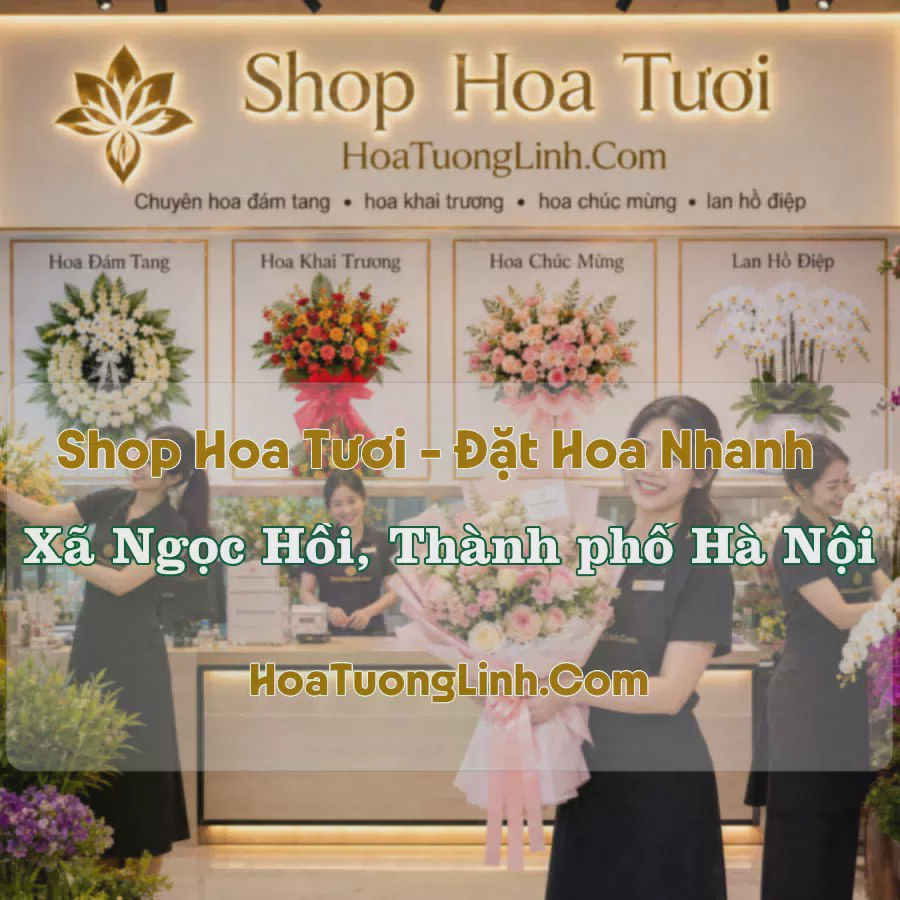 Tiệm Hoa Tươi Xã Ngọc Hồi, Hà Nội - Đặt Hoa Online
