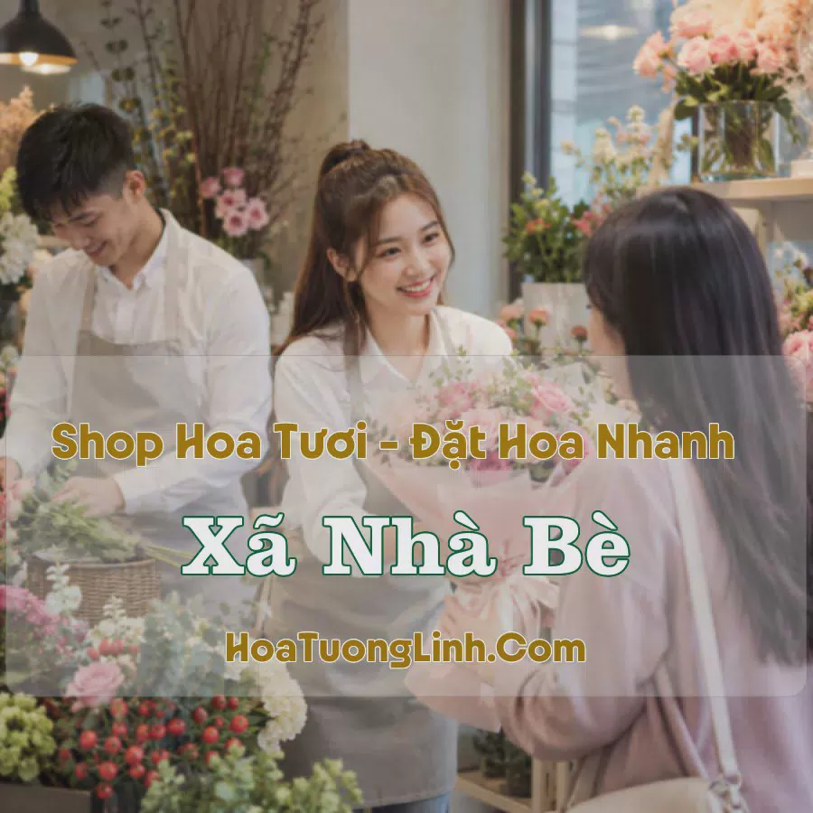 Tiệm Hoa Tươi Xã Nhà Bè, TP.HCM - Đặt Hoa Online