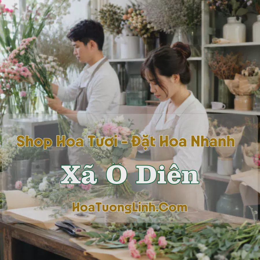 Shop Hoa Tươi Xã Ô Diên, Hà Nội - Giao Tận Nơi