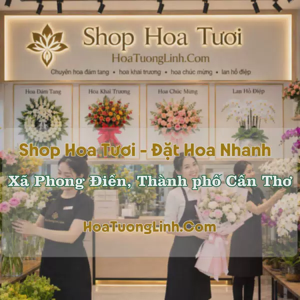 Cửa Hàng Hoa Tươi Xã Phong Điền, Cần Thơ - Tư Vấn Chọn Mẫu