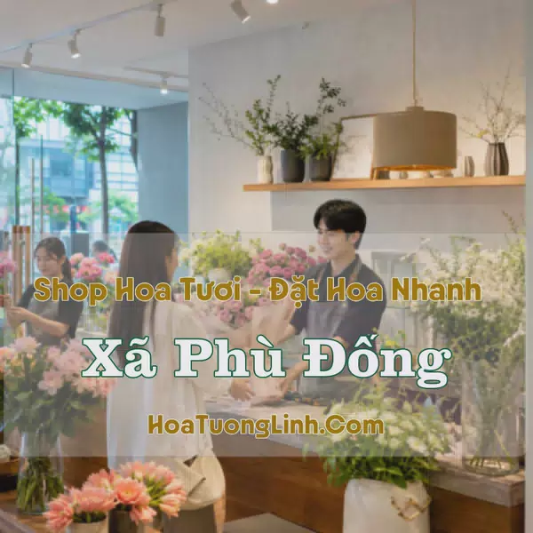 Giao Hoa Tươi Xã Phù Đổng, Hà Nội - Liên Hệ Chọn Mẫu