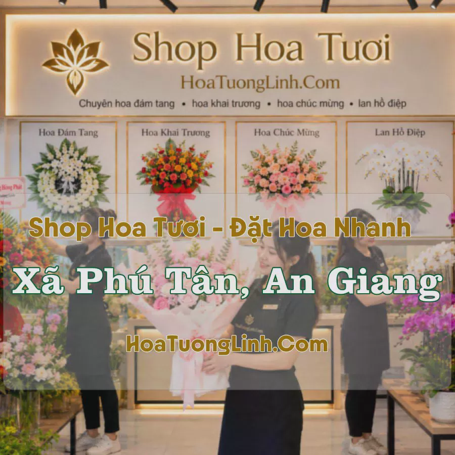 Tiệm Hoa Xã Phú Tân, An Giang - Chọn Theo Dịp