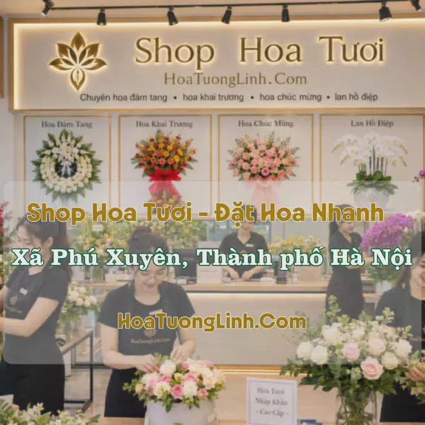 Tiệm Hoa Xã Phú Xuyên, Hà Nội - Giao Nhanh