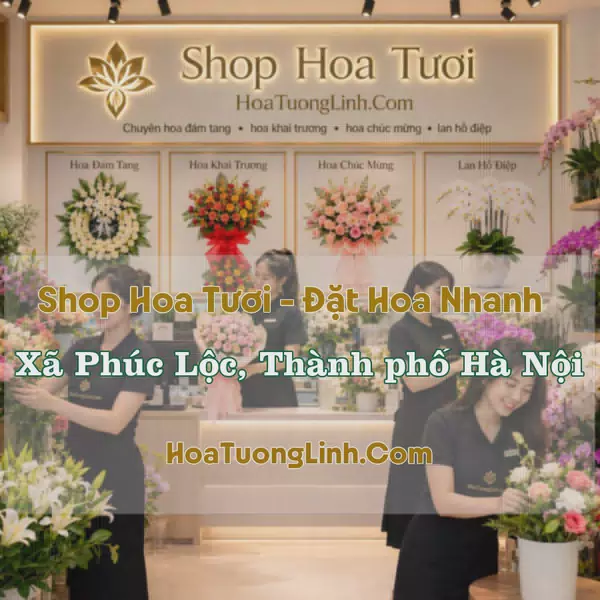 Shop Hoa Tươi Xã Phúc Lộc, Hà Nội - Giao Tận Nơi