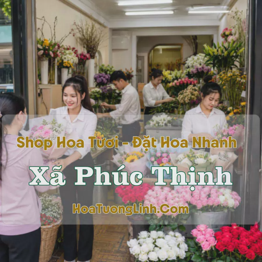 Giao Hoa Tươi Xã Phúc Thịnh, Hà Nội - Liên Hệ Chọn Mẫu