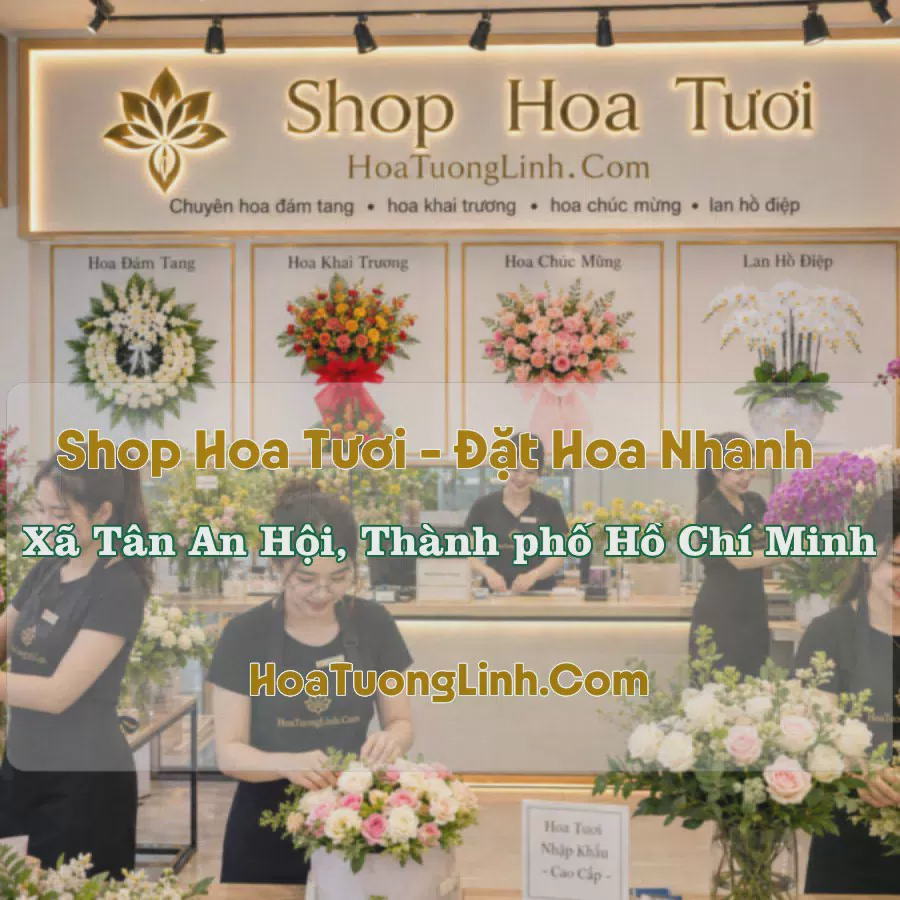 Giao Hoa Tươi Xã Tân An Hội, TP.HCM - Liên Hệ Chọn Mẫu