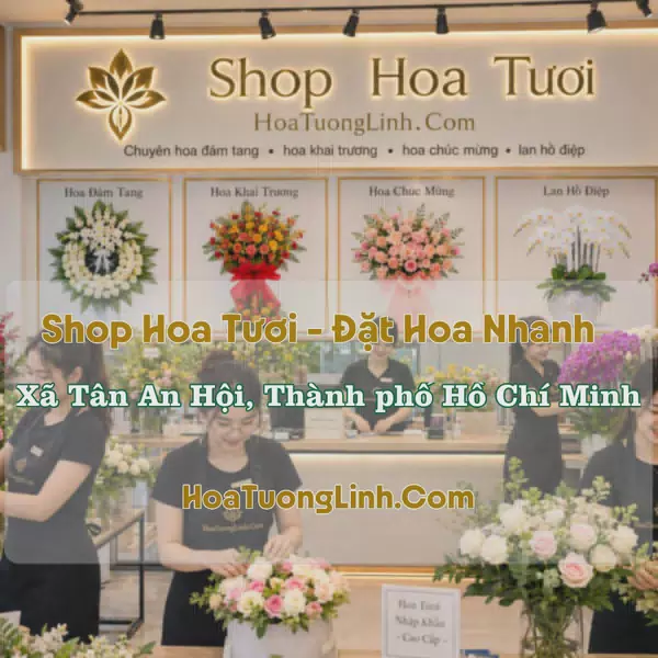 Giao Hoa Tươi Xã Tân An Hội, TP.HCM - Liên Hệ Chọn Mẫu