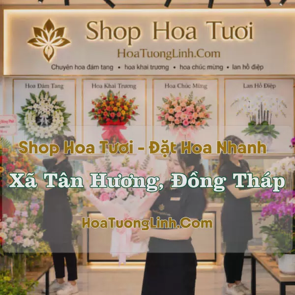 Tiệm Hoa Xã Tân Hương, Đồng Tháp - Chọn Theo Dịp