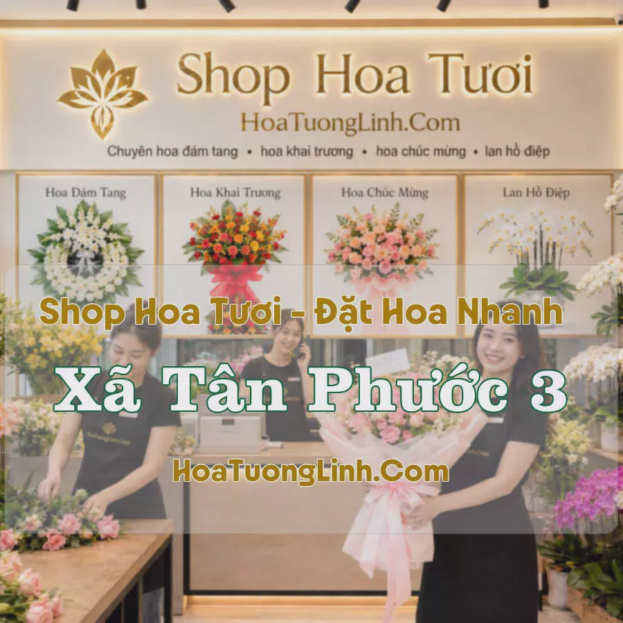 Tiệm Hoa Xã Tân Phước 3, Đồng Tháp - Chọn Theo Dịp