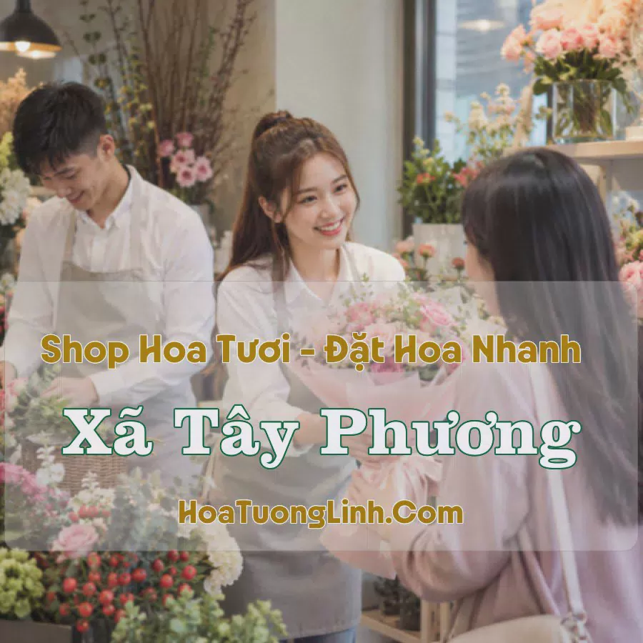 Shop Hoa Tươi Xã Tây Phương, Hà Nội - Giao Tận Nơi