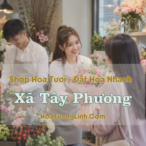 Shop Hoa Tươi Xã Tây Phương, Hà Nội - Giao Tận Nơi
