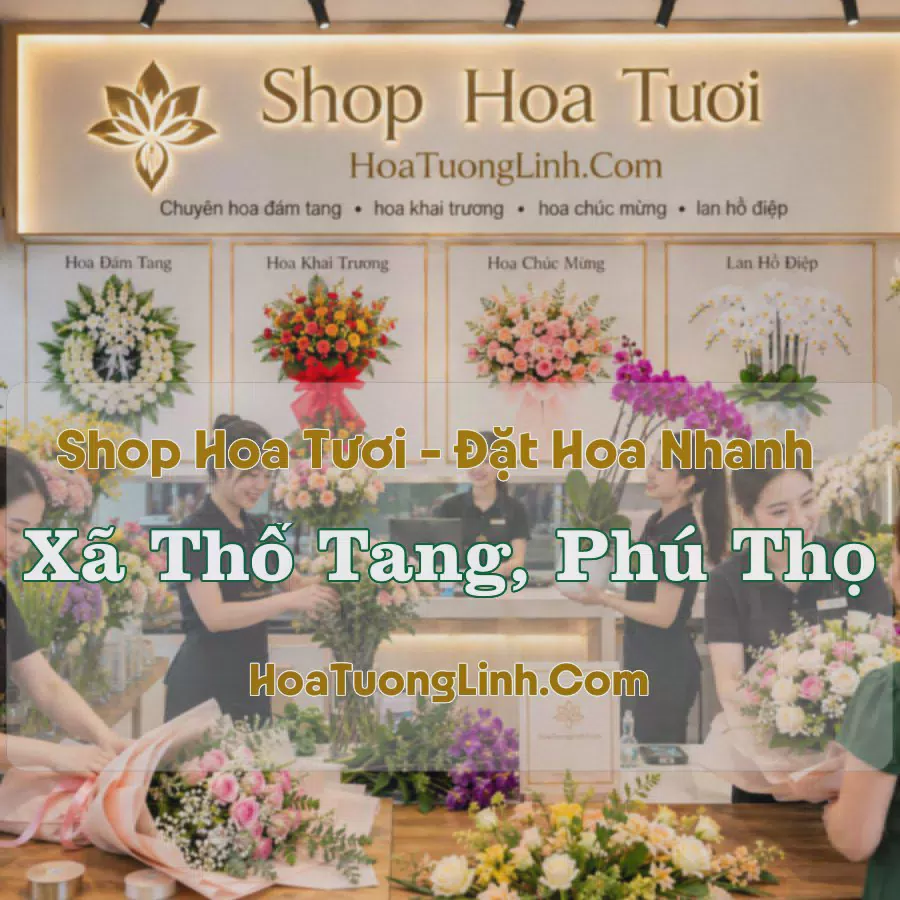 Tiệm Hoa Xã Thổ Tang, Phú Thọ - Chọn Theo Dịp