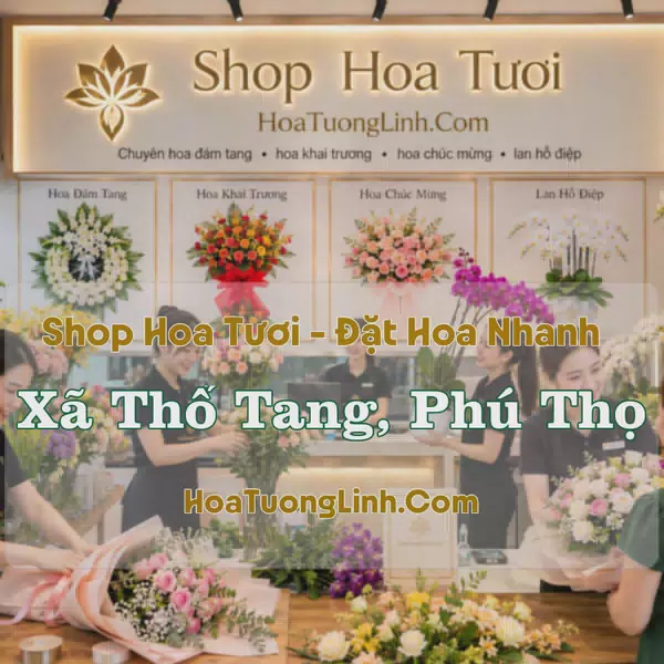 Tiệm Hoa Xã Thổ Tang, Phú Thọ - Chọn Theo Dịp