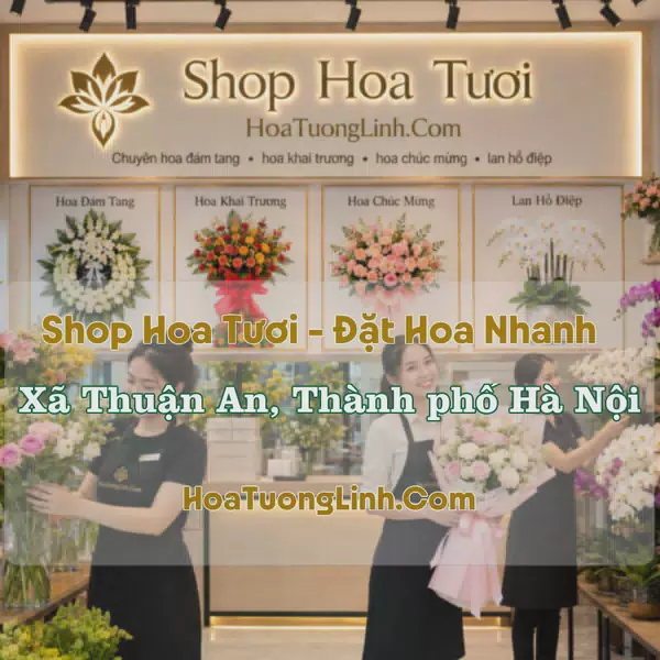 Đặt Hoa Online Xã Thuận An, Hà Nội - Tư Vấn Theo Yêu Cầu