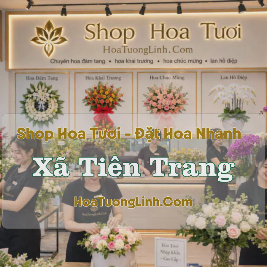 Shop Hoa Tươi Xã Tiên Trang, Thanh Hóa - Giao Tận Nơi