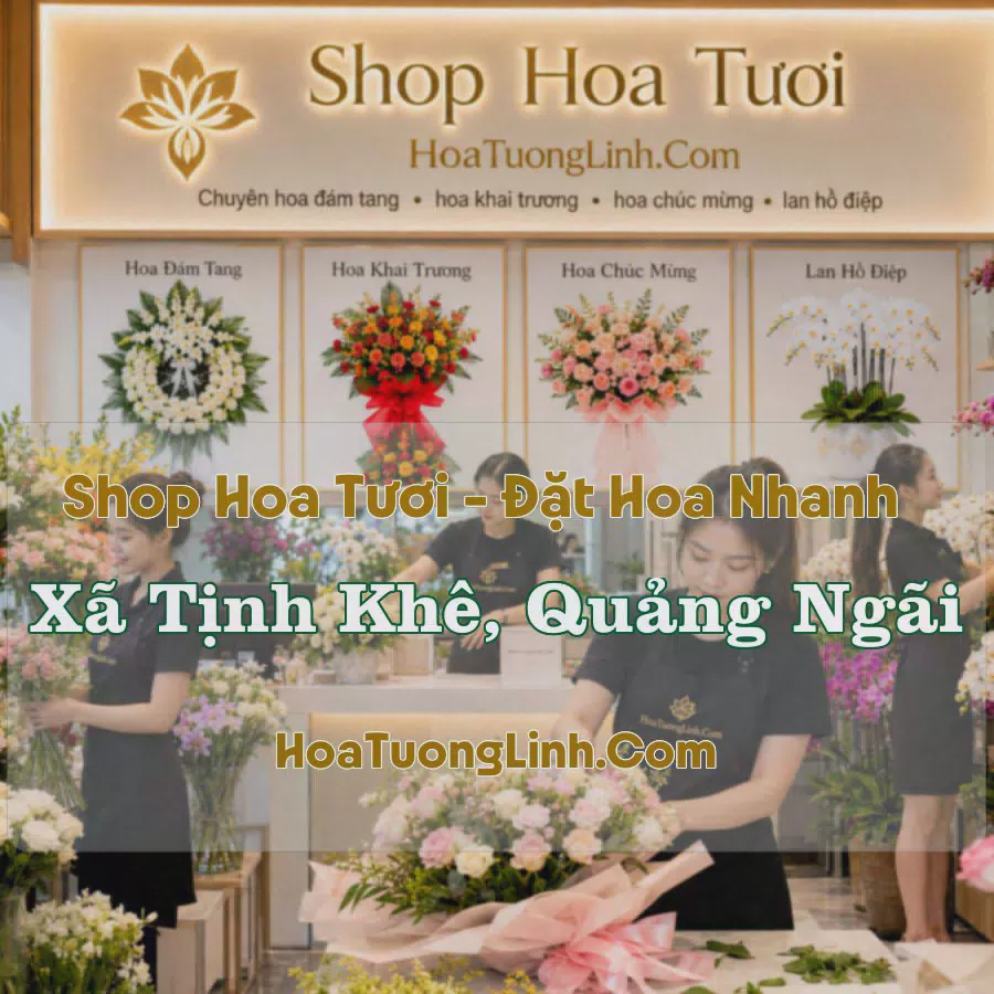 Đặt Hoa Online Xã Tịnh Khê, Quảng Ngãi - Tư Vấn Mức Chi
