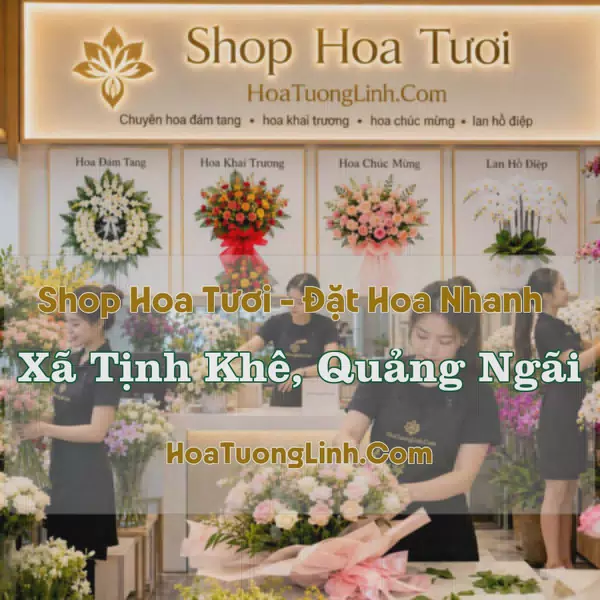 Đặt Hoa Online Xã Tịnh Khê, Quảng Ngãi - Tư Vấn Mức Chi
