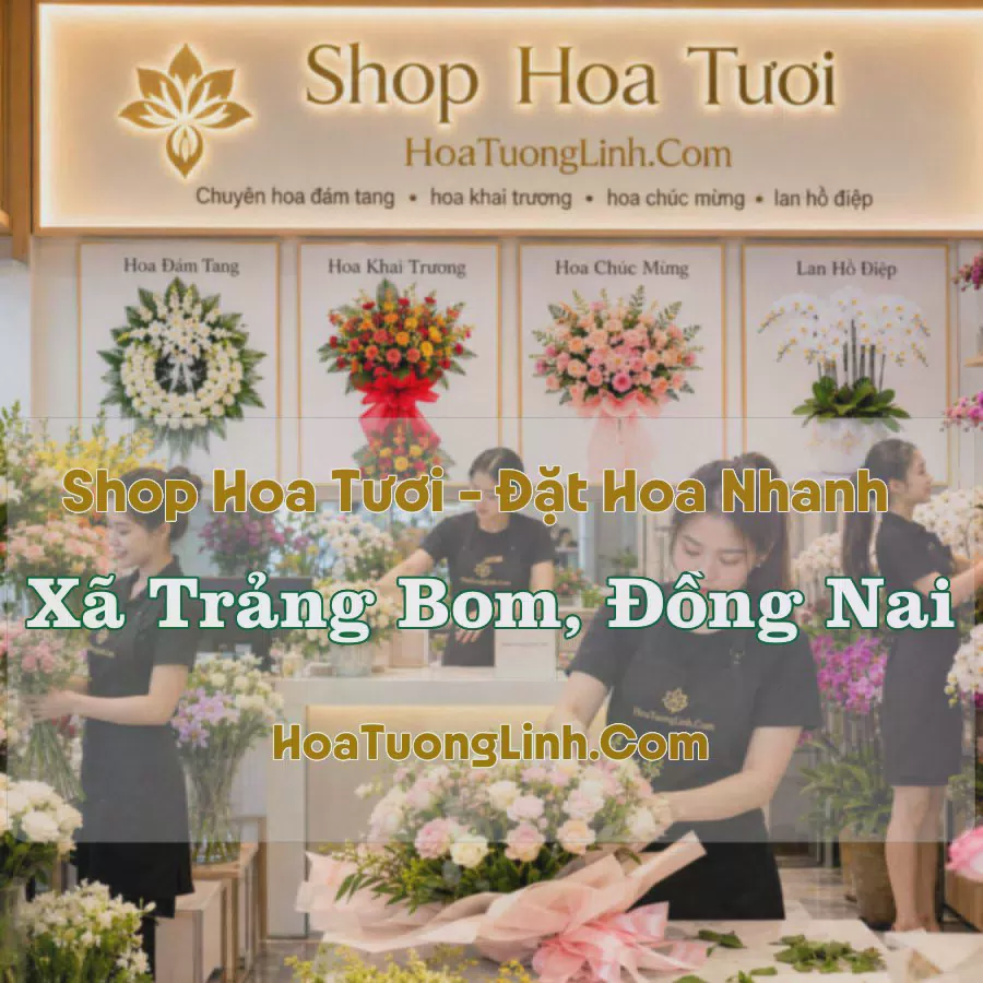 Shop Hoa Tươi Xã Trảng Bom, Đồng Nai - Giao Tận Nơi