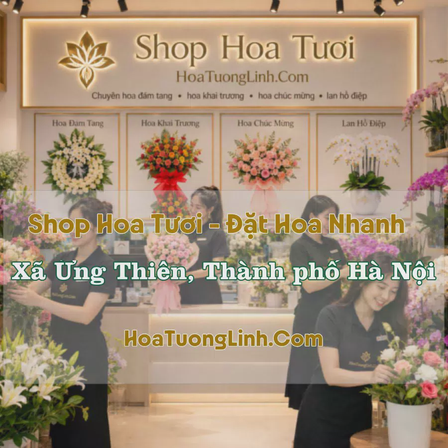 Tiệm Hoa Xã Ứng Thiên, Hà Nội - Chọn Theo Dịp