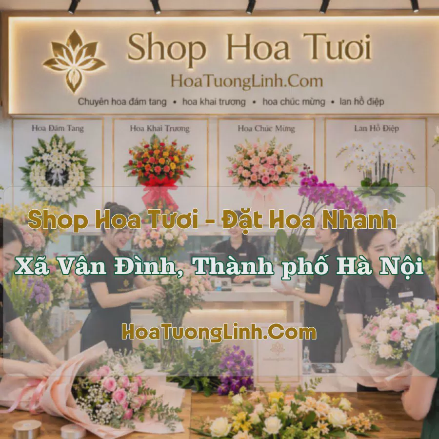 Đặt Hoa Online Xã Vân Đình, Hà Nội - Tư Vấn Mức Chi