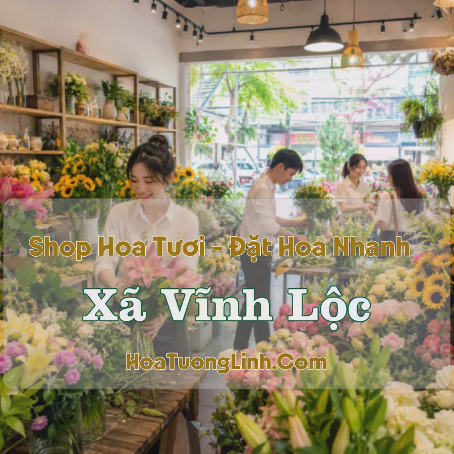 Tiệm Hoa Tươi Xã Vĩnh Lộc, TP.HCM - Nhiều Mẫu Đẹp
