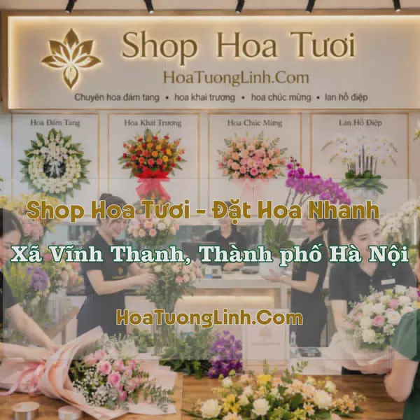 Giao Hoa Tươi Xã Vĩnh Thanh, Hà Nội - Liên Hệ Chọn Mẫu
