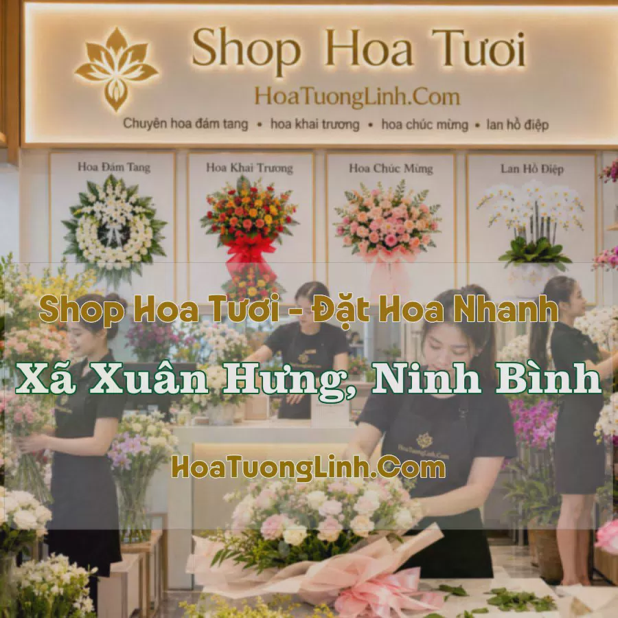Đặt Hoa Online Xã Xuân Hưng, Ninh Bình - Tư Vấn Mức Chi