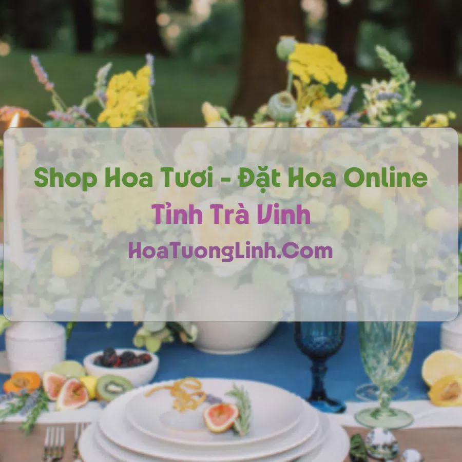 Shop Hoa Tươi Tại Trà Vinh - Điện Hoa Tận Nơi